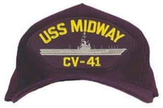NEW USS Midway CV-41 Cap