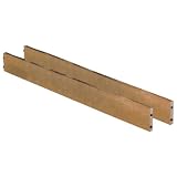 Bassettbaby River Ridge Bed Rails - Oak by Bassettbaby