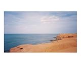 Red Sand and Blue Sky II Scenic Photographic Poster Print by ALIA Ala, 20x16
