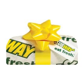 SUBWAY Gift Card Collection