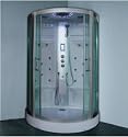 Dampfduschkabine Dampfdusche Halbrund SUPERsteam DUO Masse: 140 x 110 x 220cm Jokey