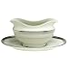 Mikasa Palatial Platinum Gravy Boat and Stand