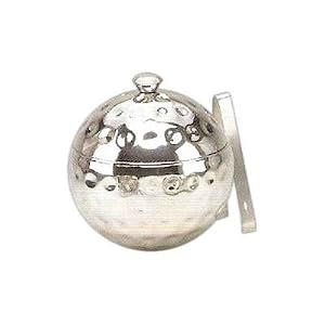8 Diameter Bolt Hammered Stainless Steel Ice Bucket by 