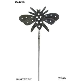 3 Feet Tall Butterfly Garden Stake by thisIndia