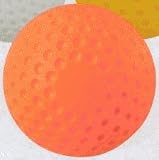 11 Pitching Machine Orange Softballs with Dimples from Markwort - 1 Dozen
