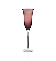 Tulip Optic Flute Glass