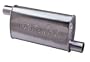 Dynomax 17684 Super Turbo Aluminized Steel 2 1/4" Inlet, 2 1/2" Outlet Muffler