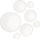 Elements Round Wall-Mount Mirror, Set of 7, Assorted Sizes