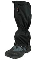 Pro Spec Hiking Walking Gaiters 100% Waterproof Black