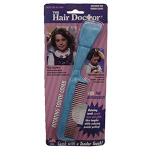 The Hair Doctor Comb* Vanity Size * With Rotating Teeth * Assorted Colors