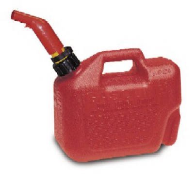Briggs & Stratton 1.25 Gallon Gas Can Auto Shut-Off (CARB Compliant) #WCA125P