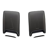 Wade 72-13011 30 Paintable Hood Scoops With Racing Accent&nbsp; - Pack of 2 by Westin