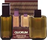 Quorum by Antonio Puig for Men 2 Piece Set Includes: 1.7 oz Eau de Toilette Spray + 1.7 oz After Shave Pour