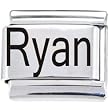 Body Candy Italian Charms Laser NAMEPLATE - Ryan