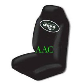 Set of 2 NFL Licensed Universal-fit Front Bucket Seat Cover - New York Jets