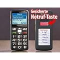 simvalley MOBILE Senioren- & Notruf-Handy XL-915 mit GarantRuf