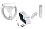 Thrustmaster White T-Megapack for Nintendo Wii T-Protect x 2, T-Charge,T-Go Kart Wheel (Wii)