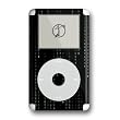 Matrix-Style Code Design iPod 4G Protective Decal Skin Sticker