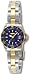 Invicta Women's Professional Diver GQ Blue Dial 2-Tone Magnified Date Quartz Watch 8942