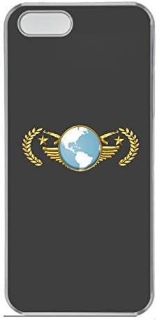 iPhone 5 Case, iPhone 5S Cases - Crystal Clear Hard Protective Case Cover for iPhone 5/5s Csgo The Global Elite Rank Anti-Scratch Clear Hard Case Bumper for iPhone 5/5S