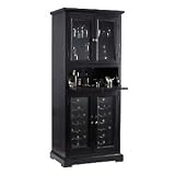 Harriman Wine Hutch (42 Bottle - 2-Temp) (Dark Espresso
