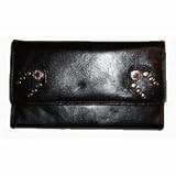 XOXO - XOXO Checkbook Wallet Black