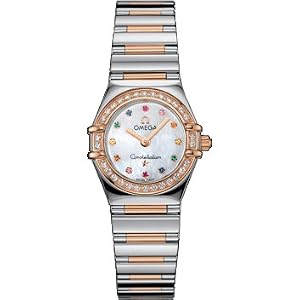 NEW OMEGA CONSTELLATION MINI IRIS MY CHOICE LADIES WATCH 1368.79.00