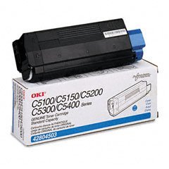 Okidata CYAN TONER CARTRIDGE ( 42804503 )