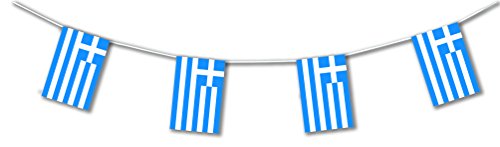Party Deco Greek Plastic Banner 33ft Lenghts