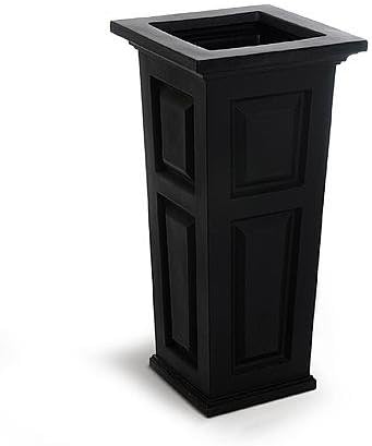Mayne Nantucket Tall Planter Assorted Colors - Black