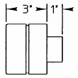 Selkirk 3VP-PC Pellet Stove Pipe Connector