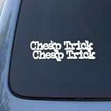 Cheap Trick - Car, Truck, Notebook, Vinyl Decal Sticker #2377 | Vinyl Color: White