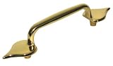 3 CTC Polished Brass Pull, 4 7/8 O.A.
