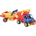 Wader 03940 - ConsTruck Muldenkipper mit Anh�nger
