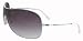 Sports : Strike Sonnenbrille 6M111 weiss Pilotenbrille Unisex