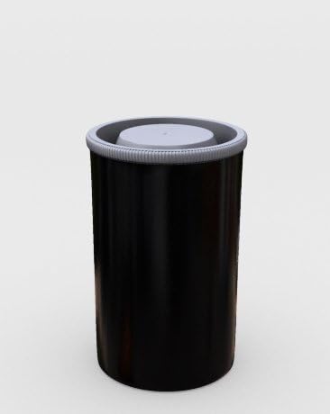 Film Canisters: 12 Pack. Black. Great Sealing Lids. SUPER VALUE!