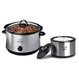 Rival 5 Qt Crock Pot with Bonus Slow Cooker by Rival