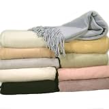 Silk Fringed Throw