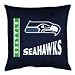 Seattle Seahawks Locker Room Pillow (18x18) NFL