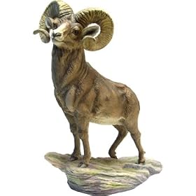 Edward Marshall Boehm Bighorn Sheep Sculpture by Edward Marshall Boehm