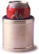 Silver Plated Can Koozie - Free Engraving