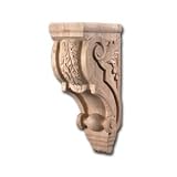 Unfinished Maple Maple Acorn & Leaf Corbel 15 3/8 in.
