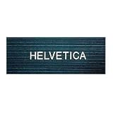 Quartet Changeable Letters/Figures/Accessories, 1/2in., Helvetica, Set Of 300 Letters/Figures
