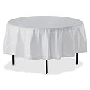Genuine Joe GJO10330CT Table Covers for Table Top, Break Room Supplies, Plastic, Round (Pack of 24)