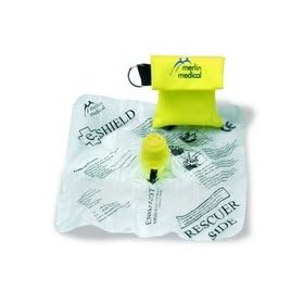 BUT 3 GET ONE FREE Mouth To Mouth Protection Resuscitation Shield In Keyring Pouch