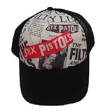 Sex Pistols black 'Filth & Fury' Trucker Hat [Apparel]