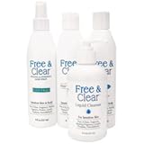 Free and Clear Sensitive Skin Combo Pack with Firm Hold Hair Spray
