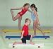 Textured Vinyl Covered Beams - 6' Long, Green - Gymnastics
