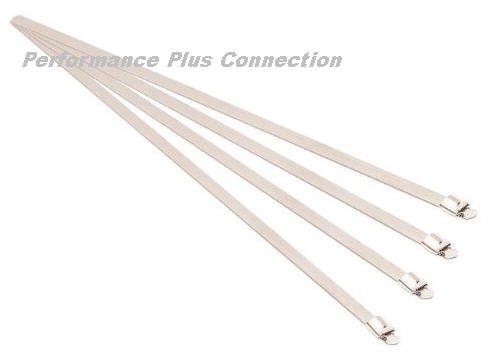 Header Wrap Stainless Steel Locking Ties 26.8” Set of 4