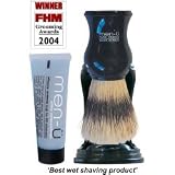 Barbiere Pure Bristle Shaving Brush Blue